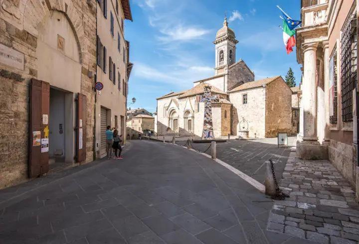 Antico Borgo Daire San Quirico dʼOrcia Dış mekan fotoğraf