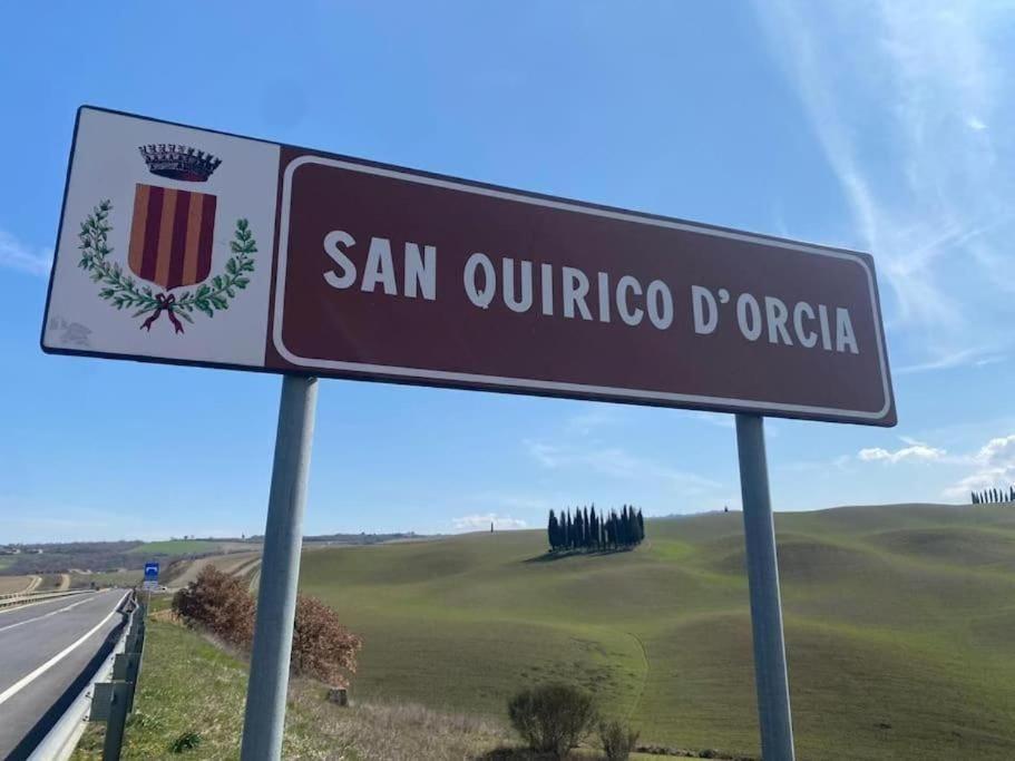 Antico Borgo Daire San Quirico dʼOrcia Dış mekan fotoğraf