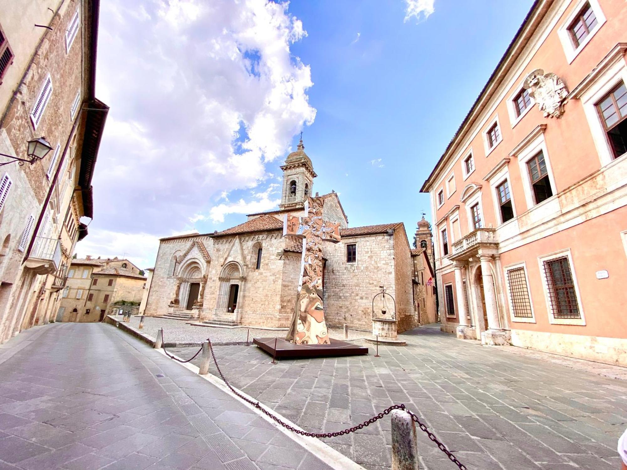 Antico Borgo Daire San Quirico dʼOrcia Dış mekan fotoğraf